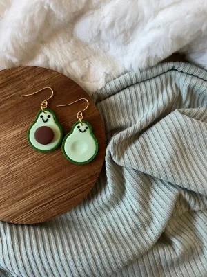 Ava the Avocado Earrings