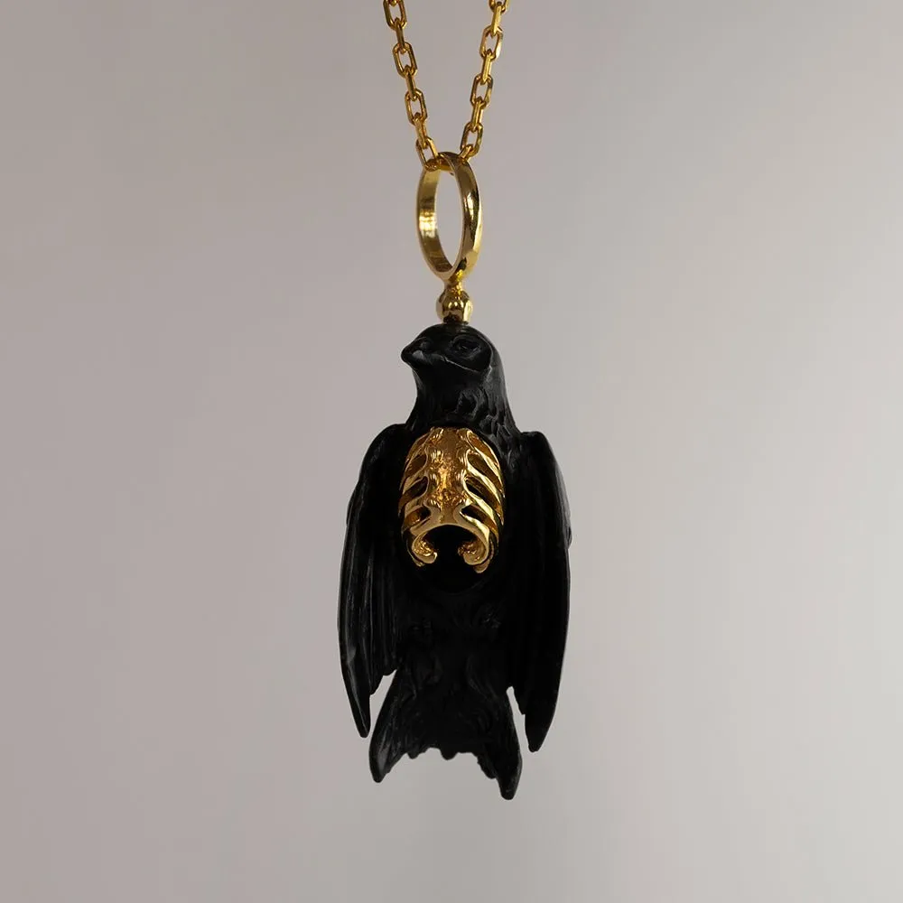 Avis Aeterna pendant - black