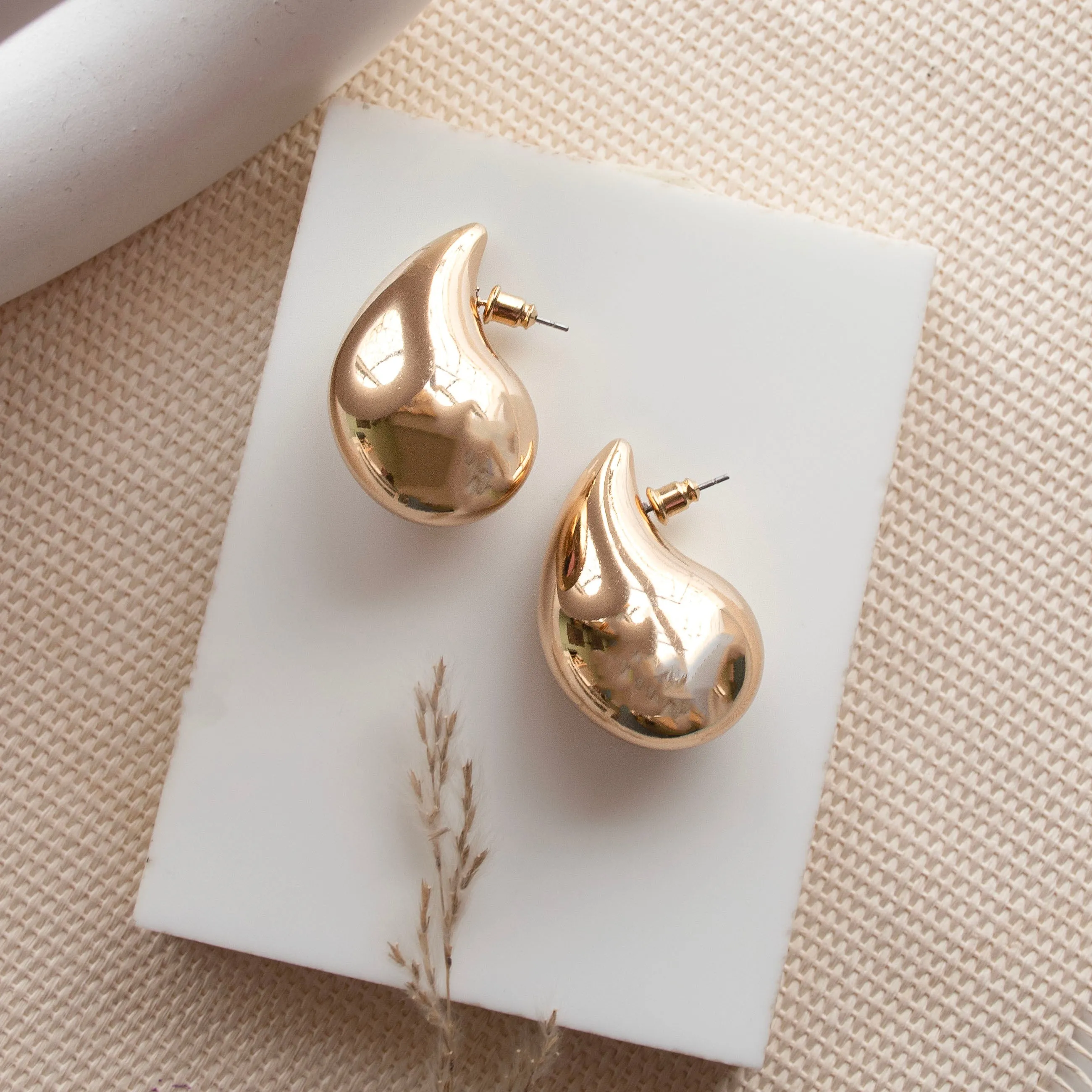 Big Tear Drop Earrings