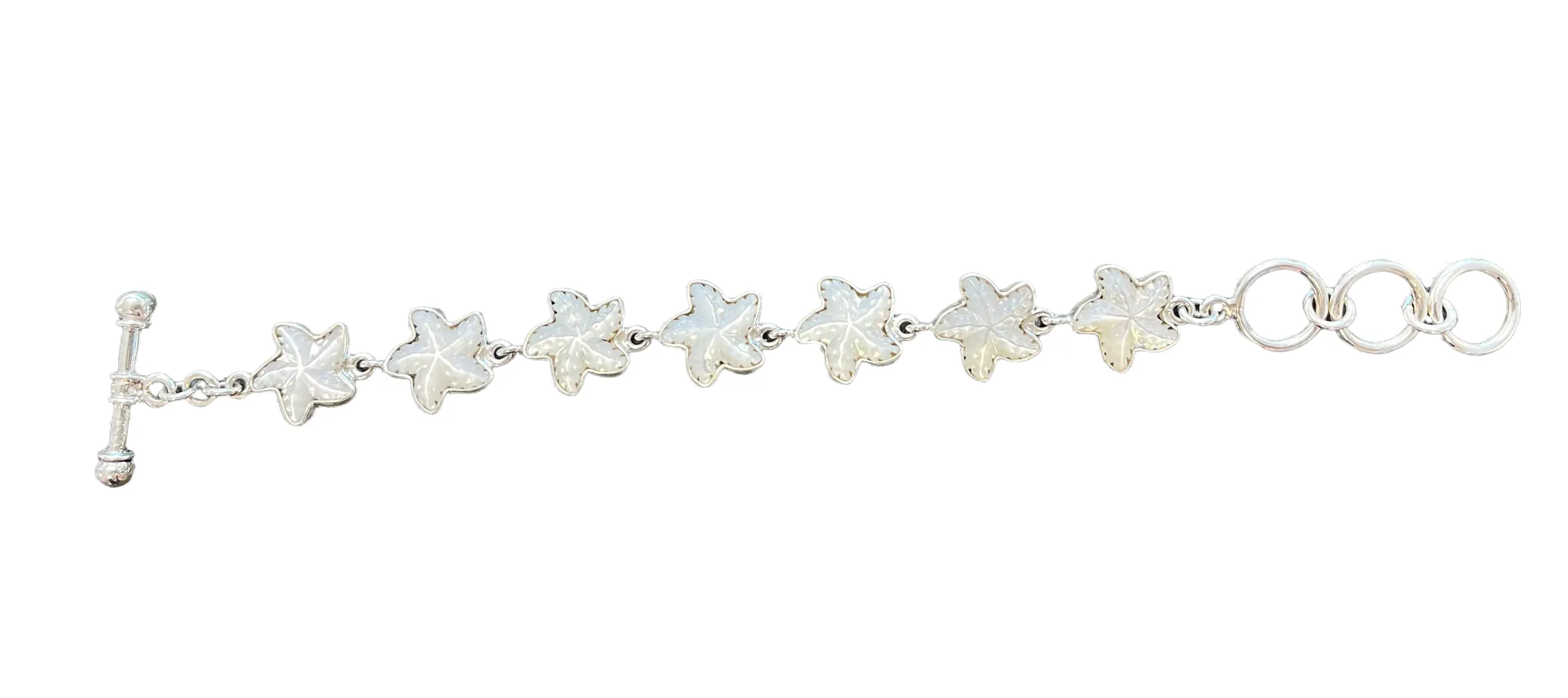 Charles Albert Silver - MOP Starfish Bracelet