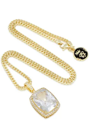 Clear Crown Julz Necklace