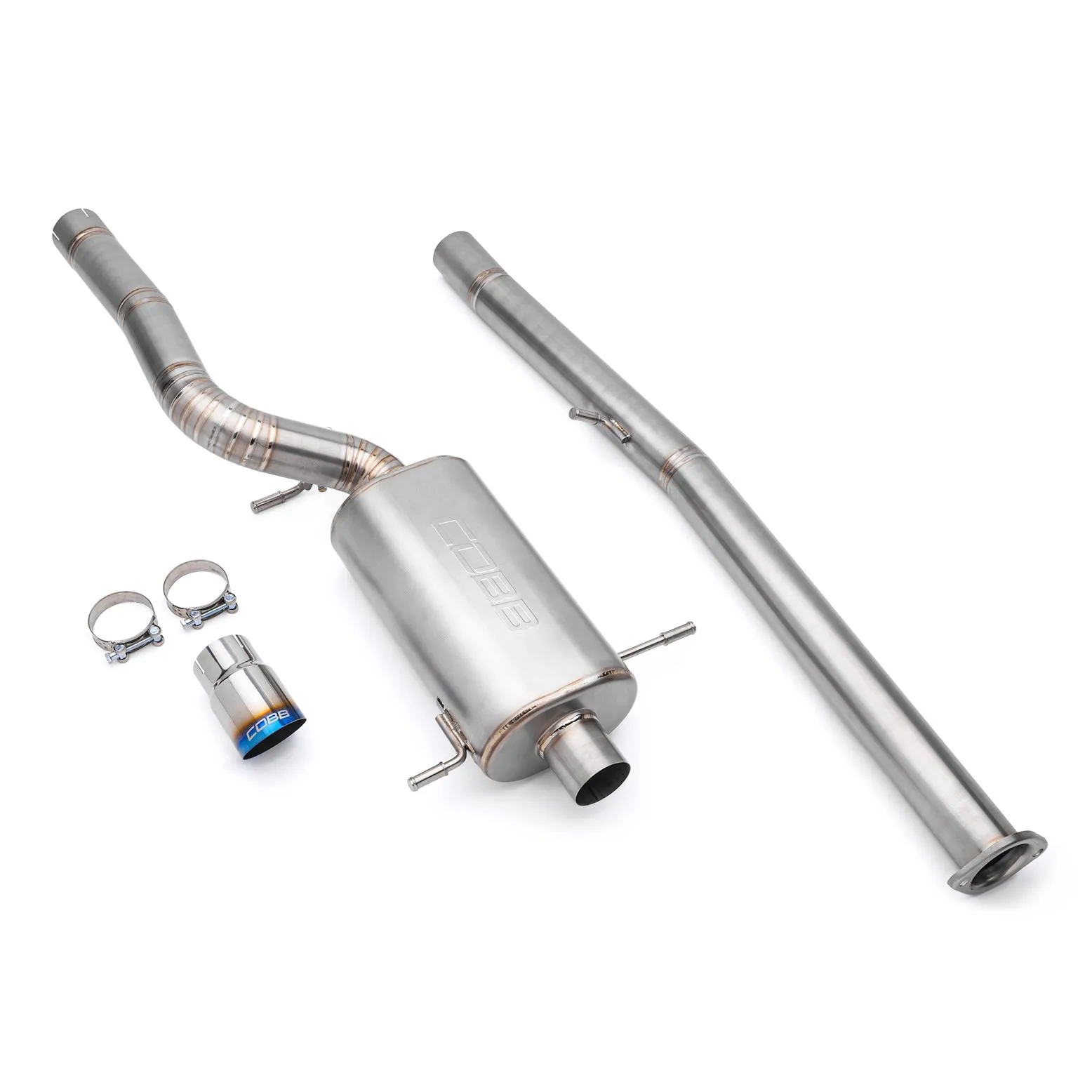 COBB 512140 SUBARU Titanium Cat-back Exhaust WRX 2002-2007, STI 2004-2007