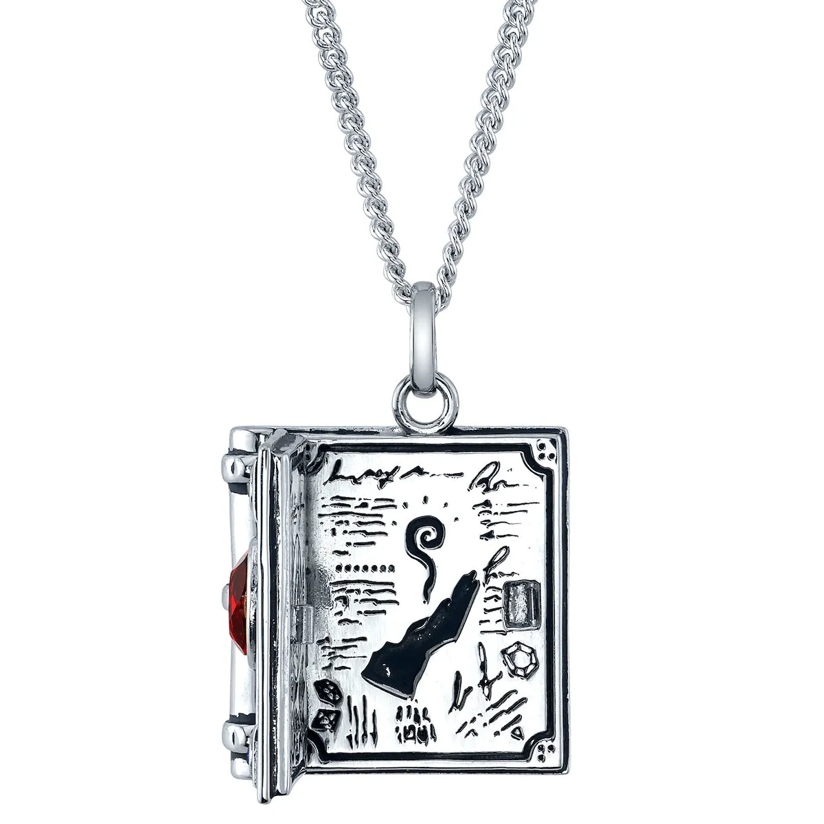 Dungeons and Dragons X RockLove Wizard Spell Book Necklace