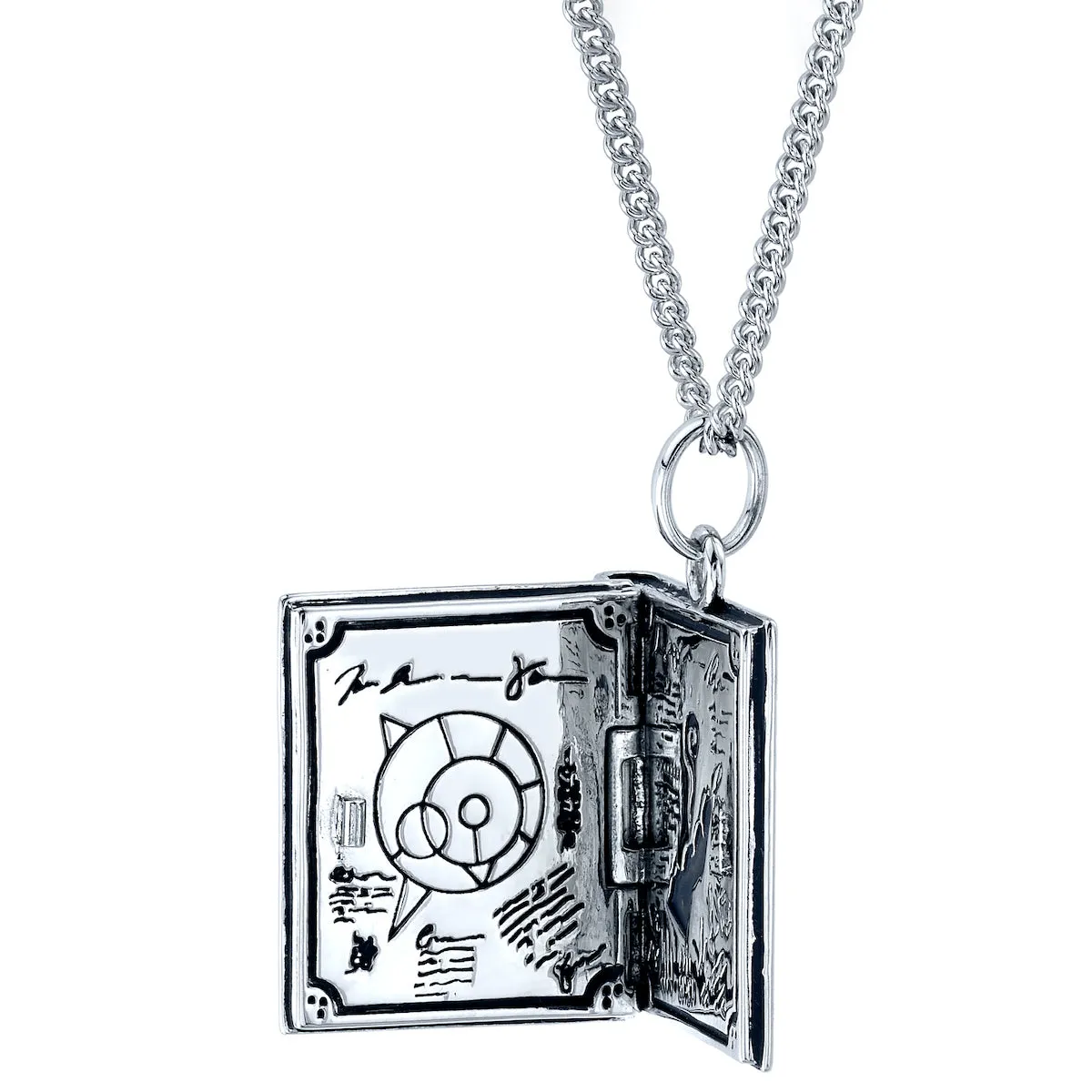 Dungeons and Dragons X RockLove Wizard Spell Book Necklace