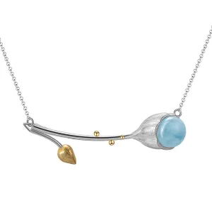 Elegant Lotus Buds Necklace