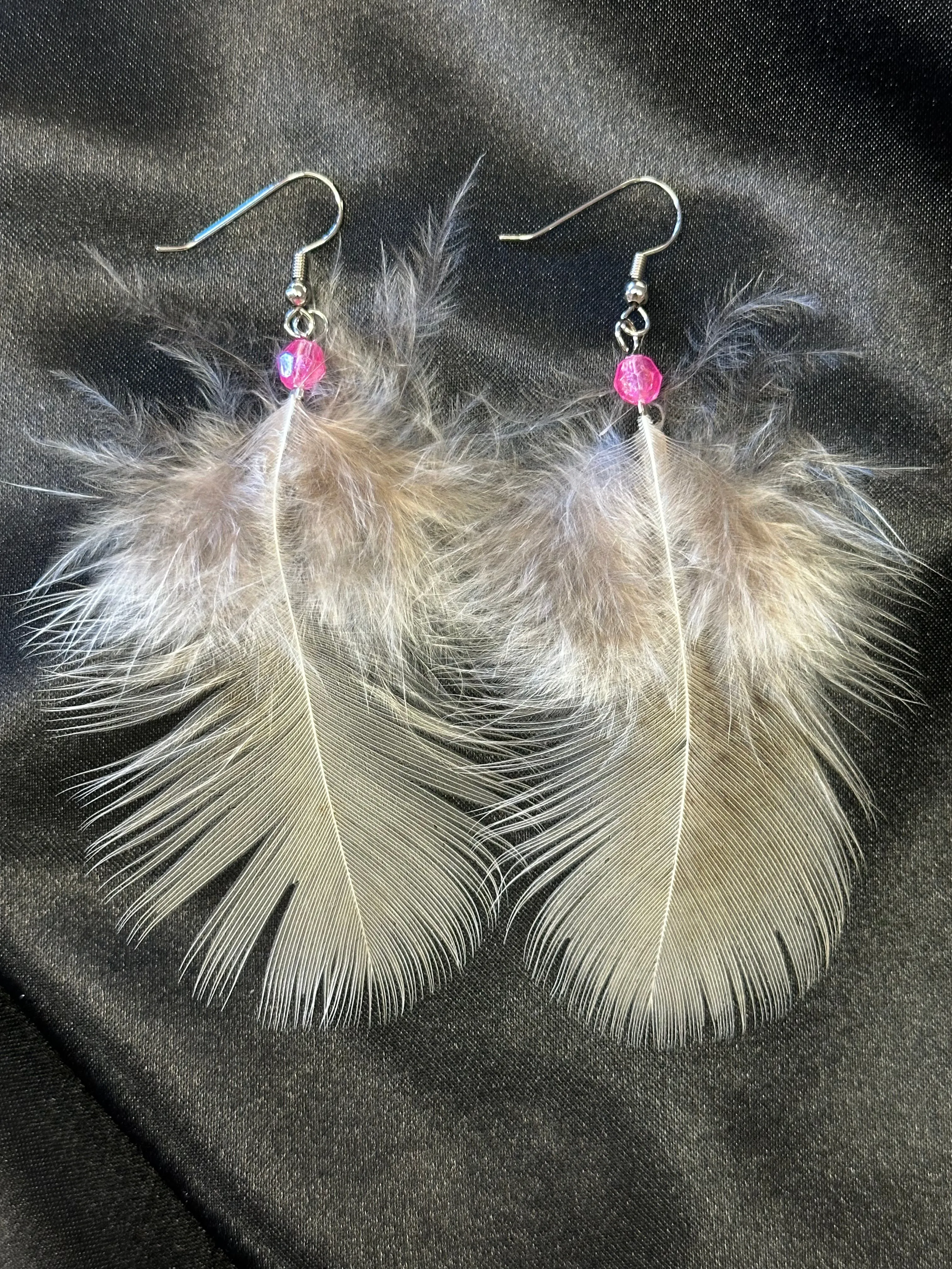 Feather Dangle Earrings