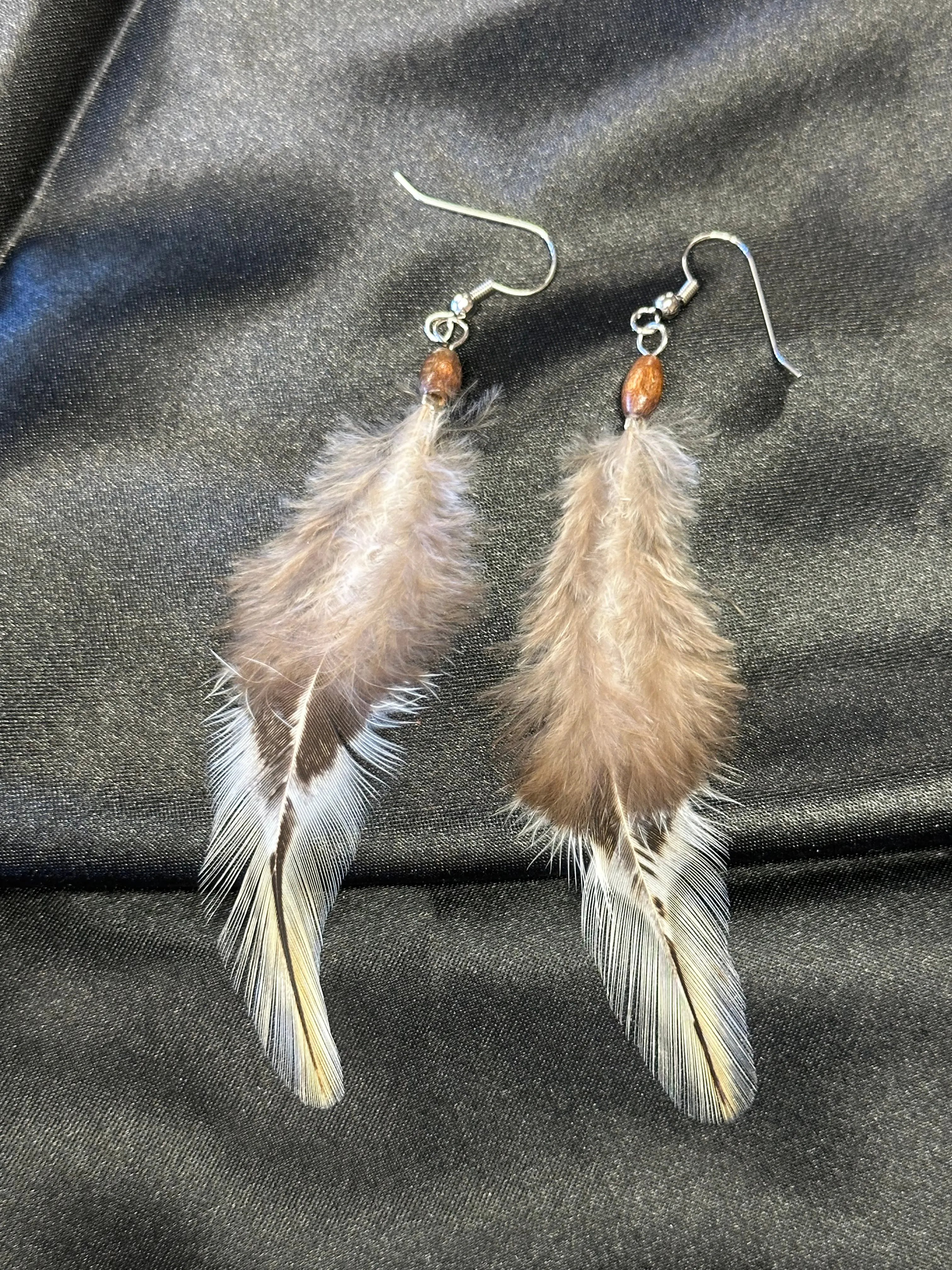 Feather Dangle Earrings