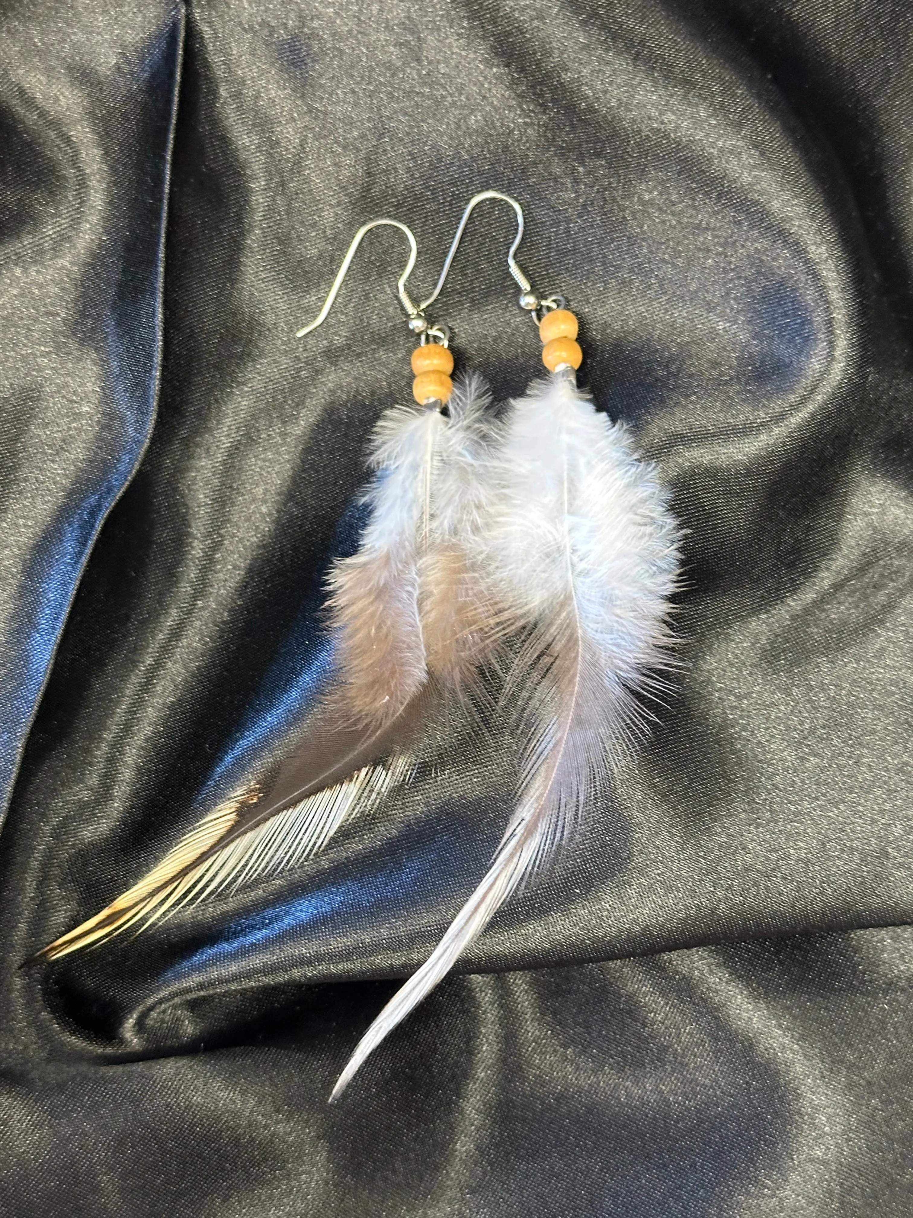 Feather Dangle Earrings