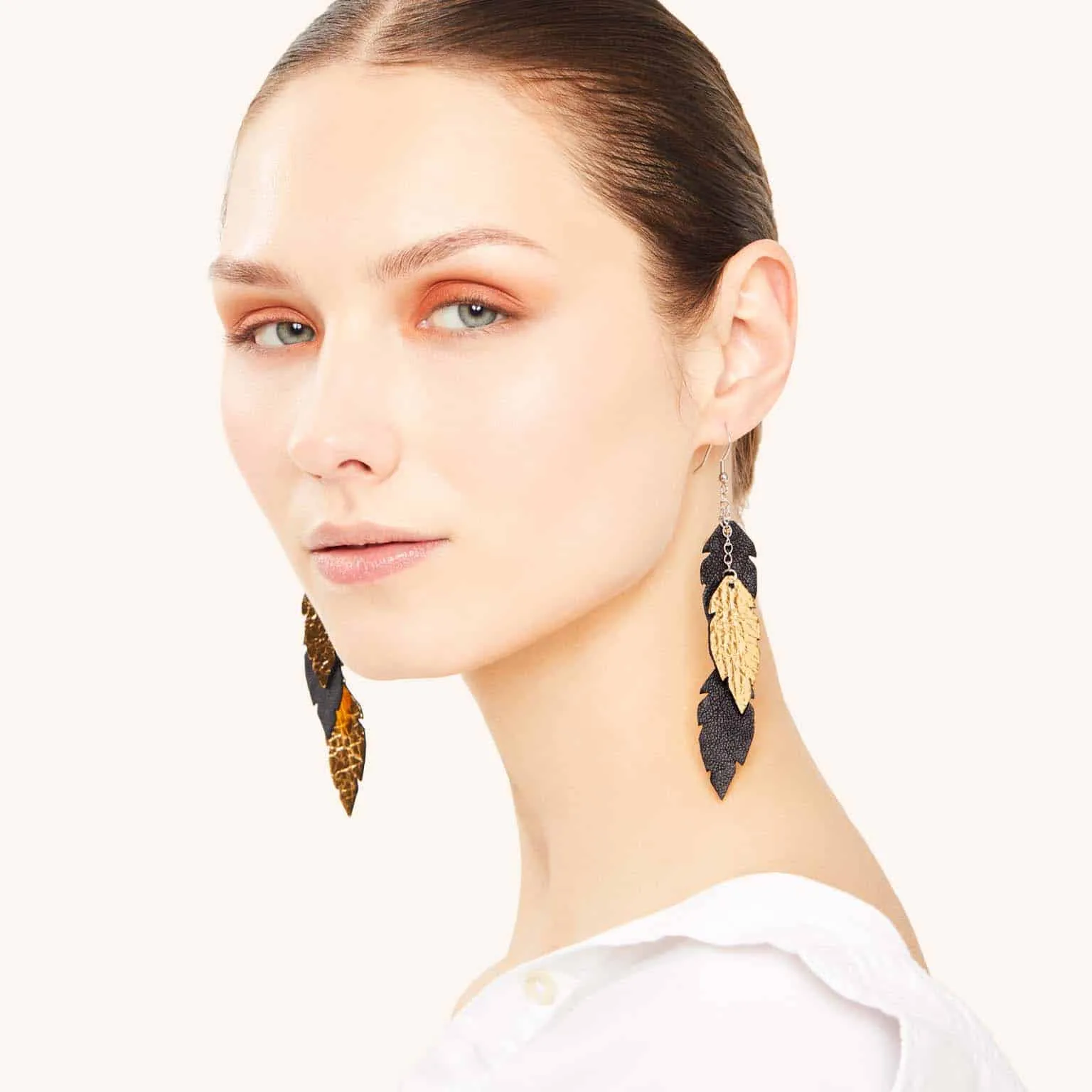 Feathers Petite Trio Earrings