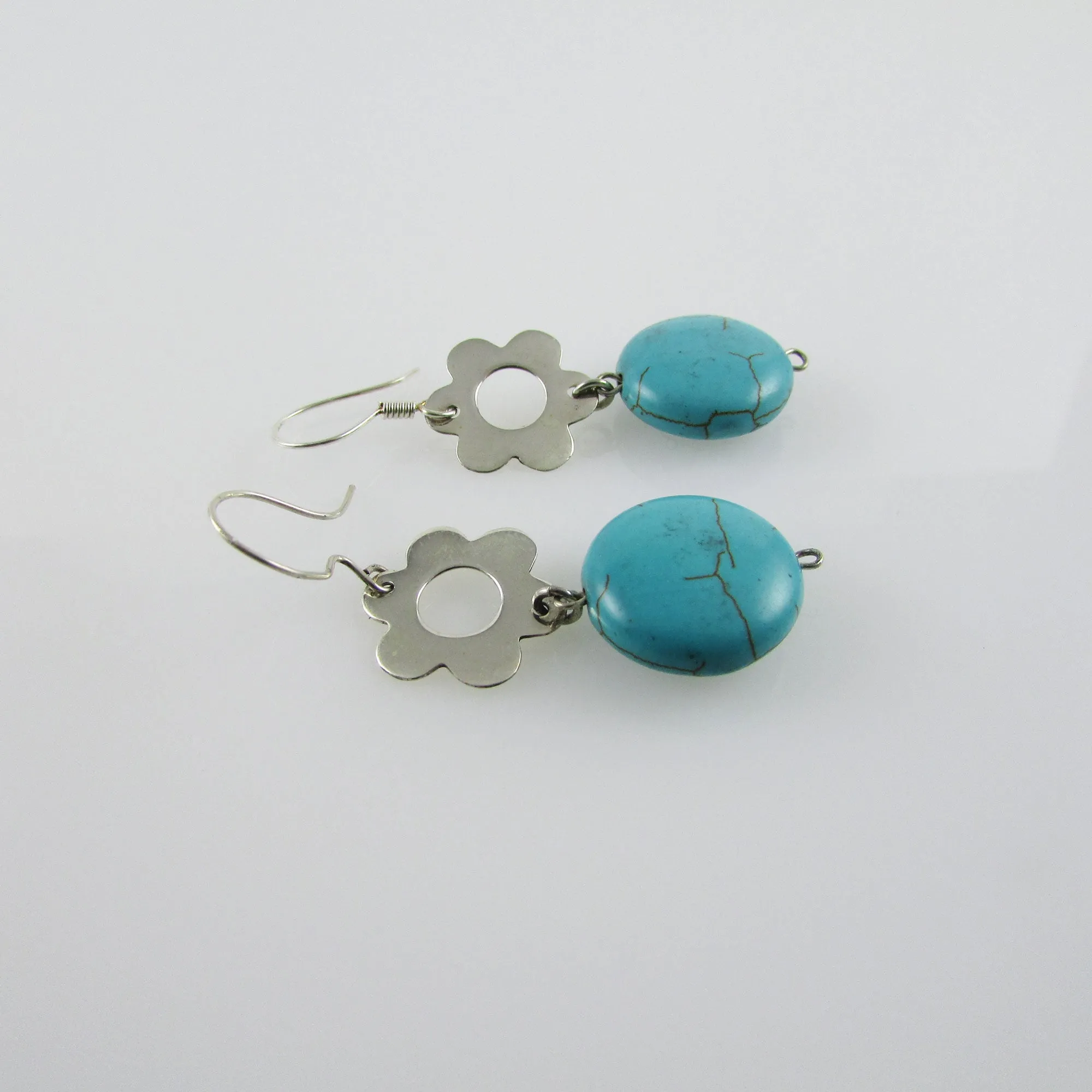 Flora Earrings - Turquoise