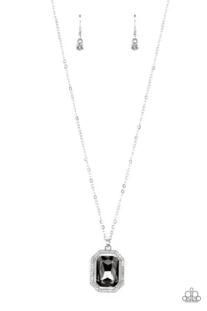 Galloping Gala - Silver Necklace - Paparazzi Accessories