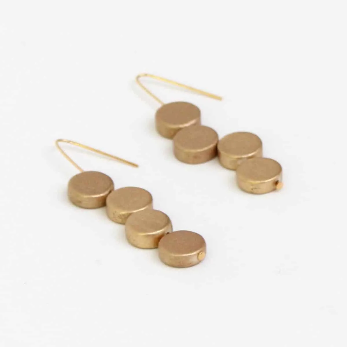 Gold Eva Dangle Earrings