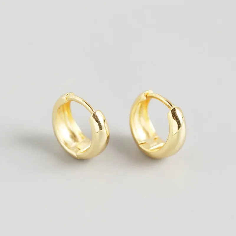 Golden Big Hoop Earrings Korean Geometry Metal Earrings for Women Female Retro Drop Earrings 2023 Trend Fashion Jewelry