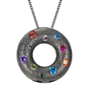 Halo Multiple Style Pendant - Small (Ebony)