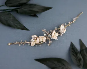 Hand-Made Crystal Petals Bracelet