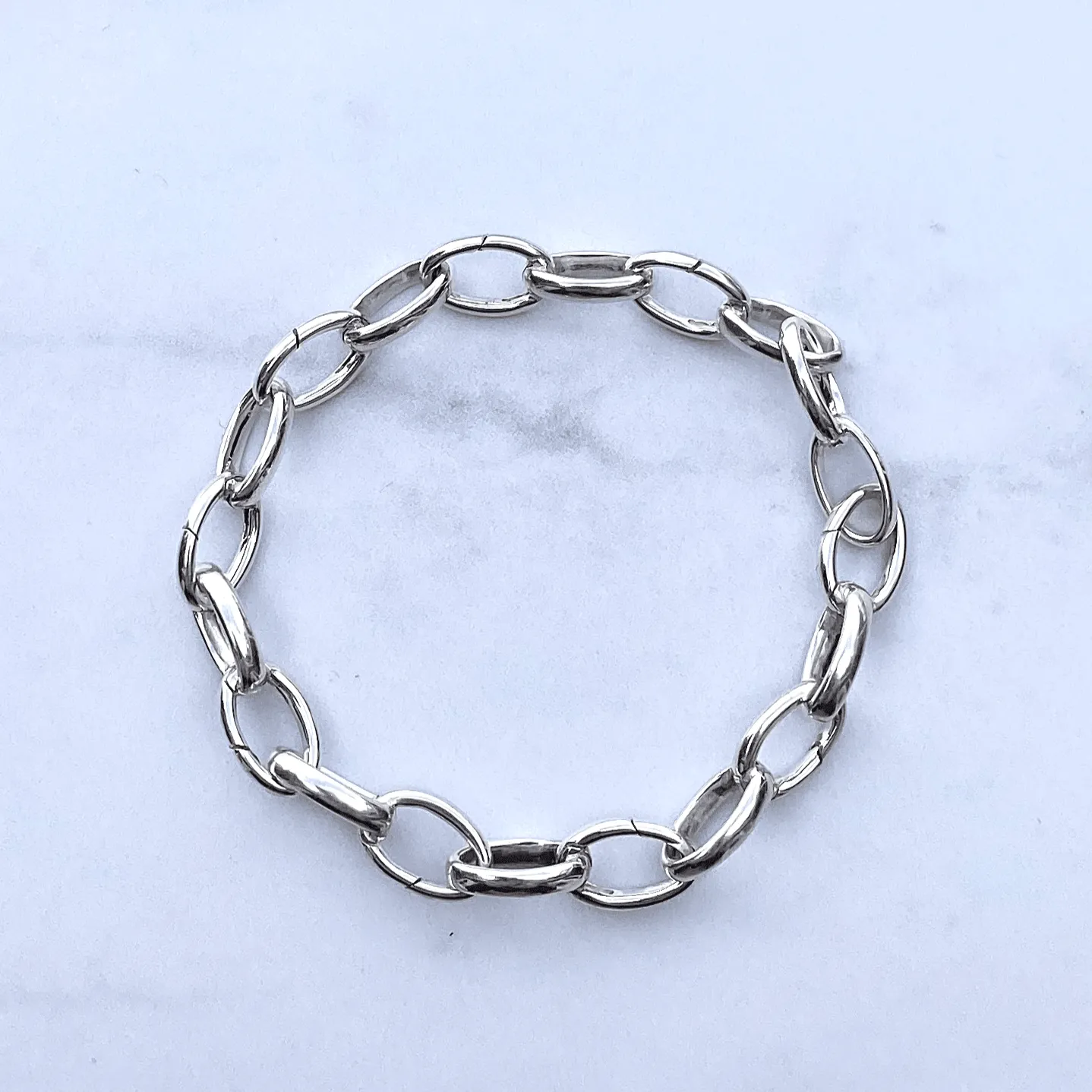 Hinge Link Charm Bracelet