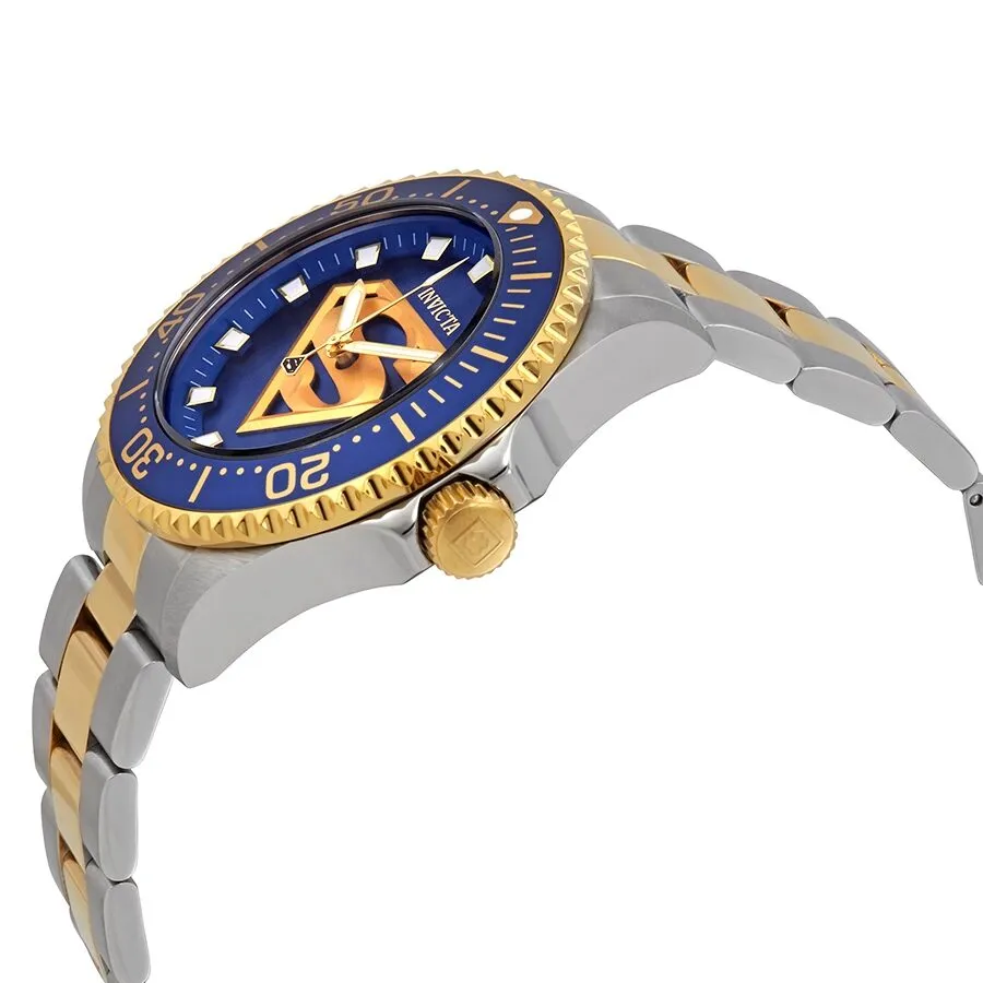 Invicta DC Comics Superman Quartz Blue Dial Men's Watch 29690