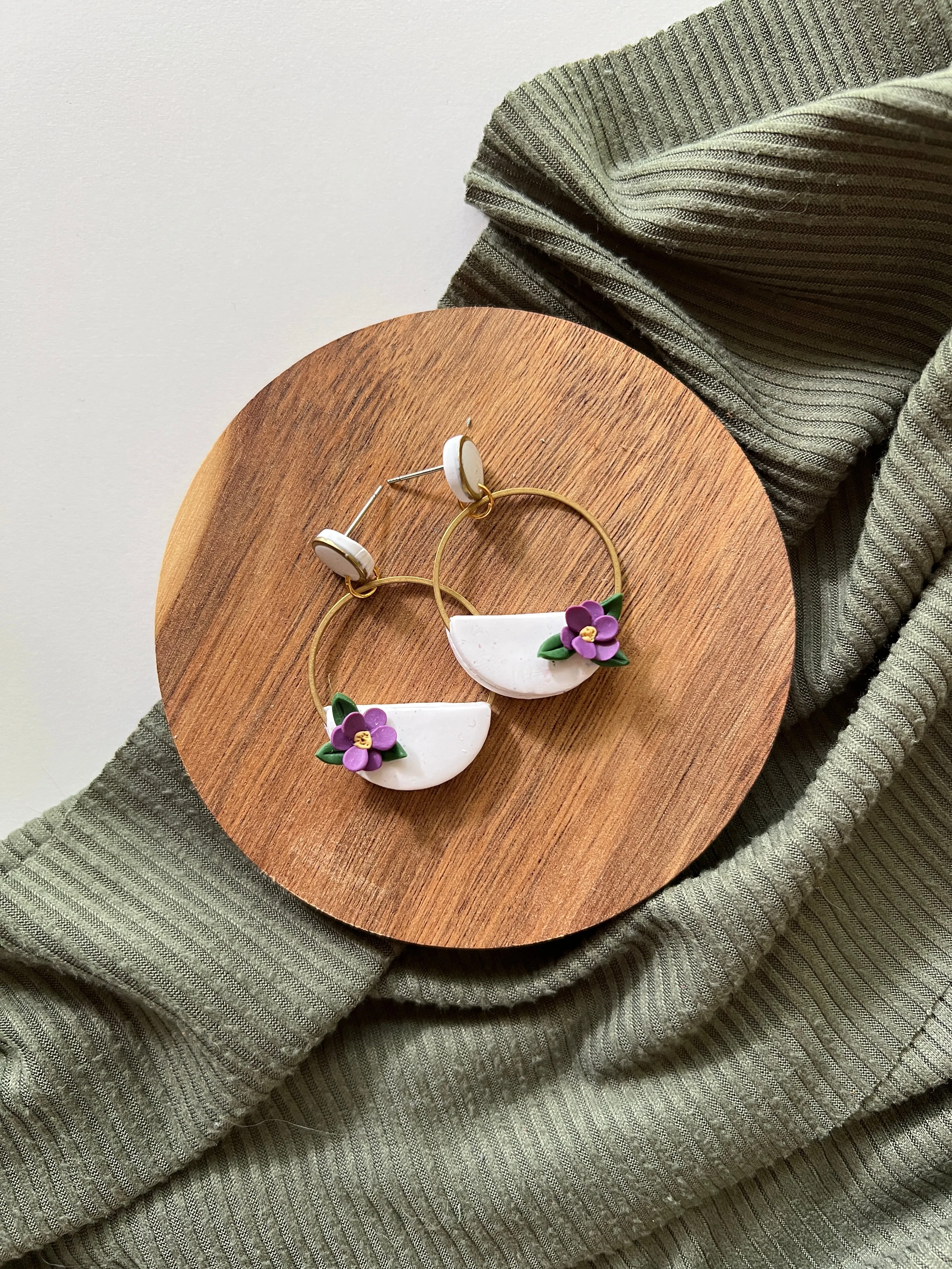 Lulu | Clay Earrings