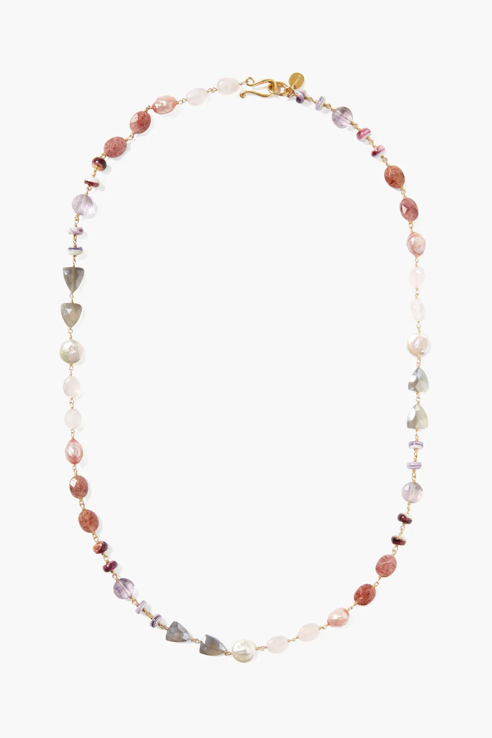 Maeve Necklace Lavender Mix