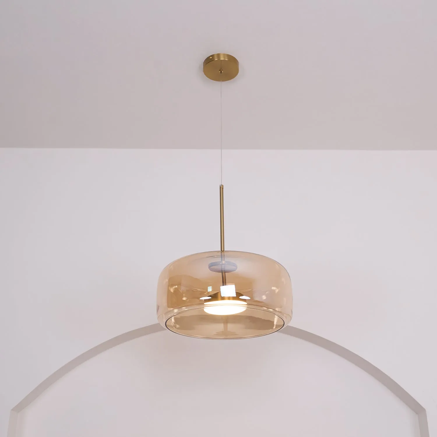 Metro Sphere Glass Pendant Lamp