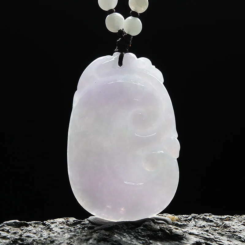 Natural Jade Pendant Jadeite Ruyi Pendant PT91