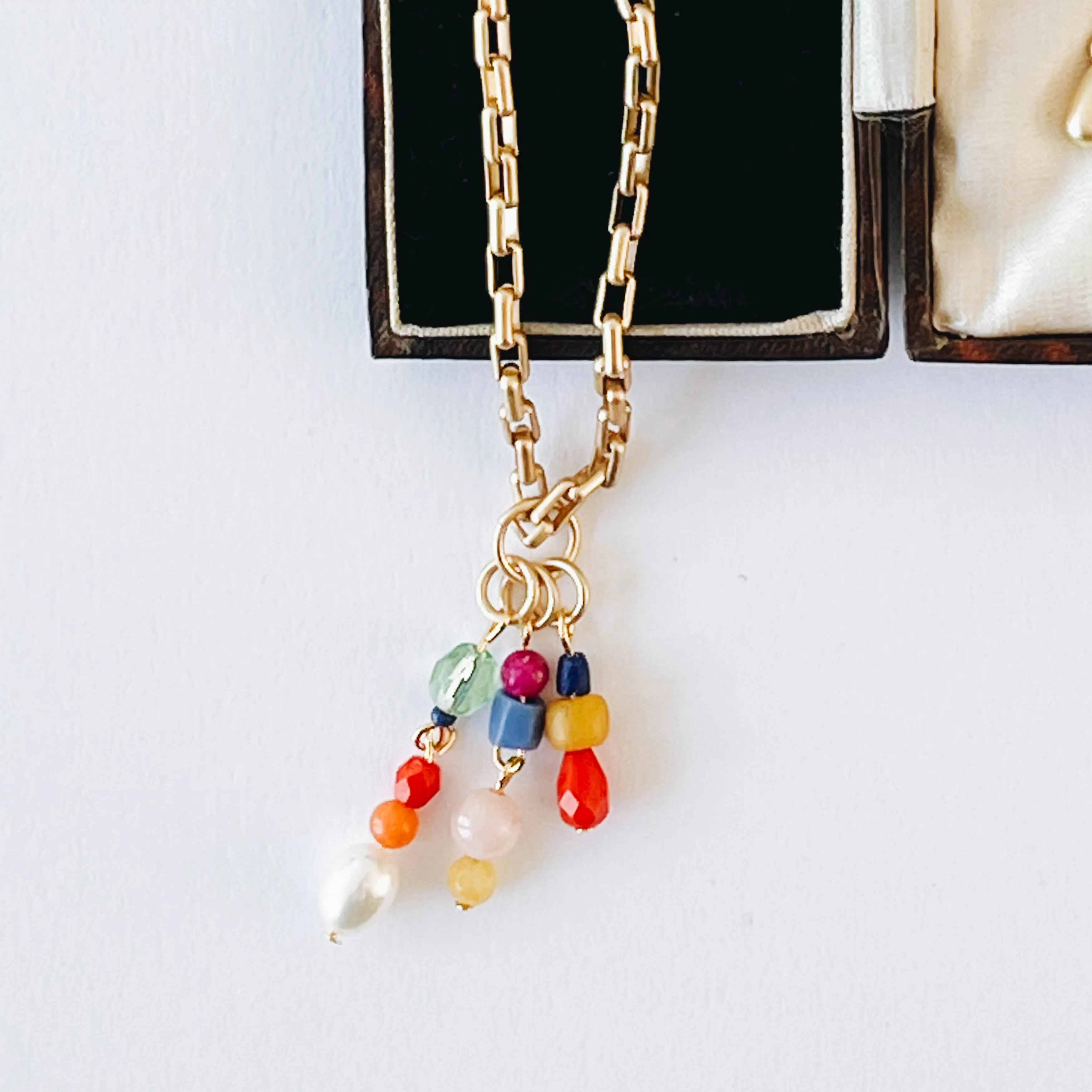 Paperclip Charm Necklace