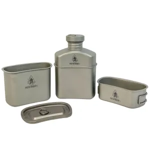 Pathfinder 1100ml Titanium Canteen Cooking Set