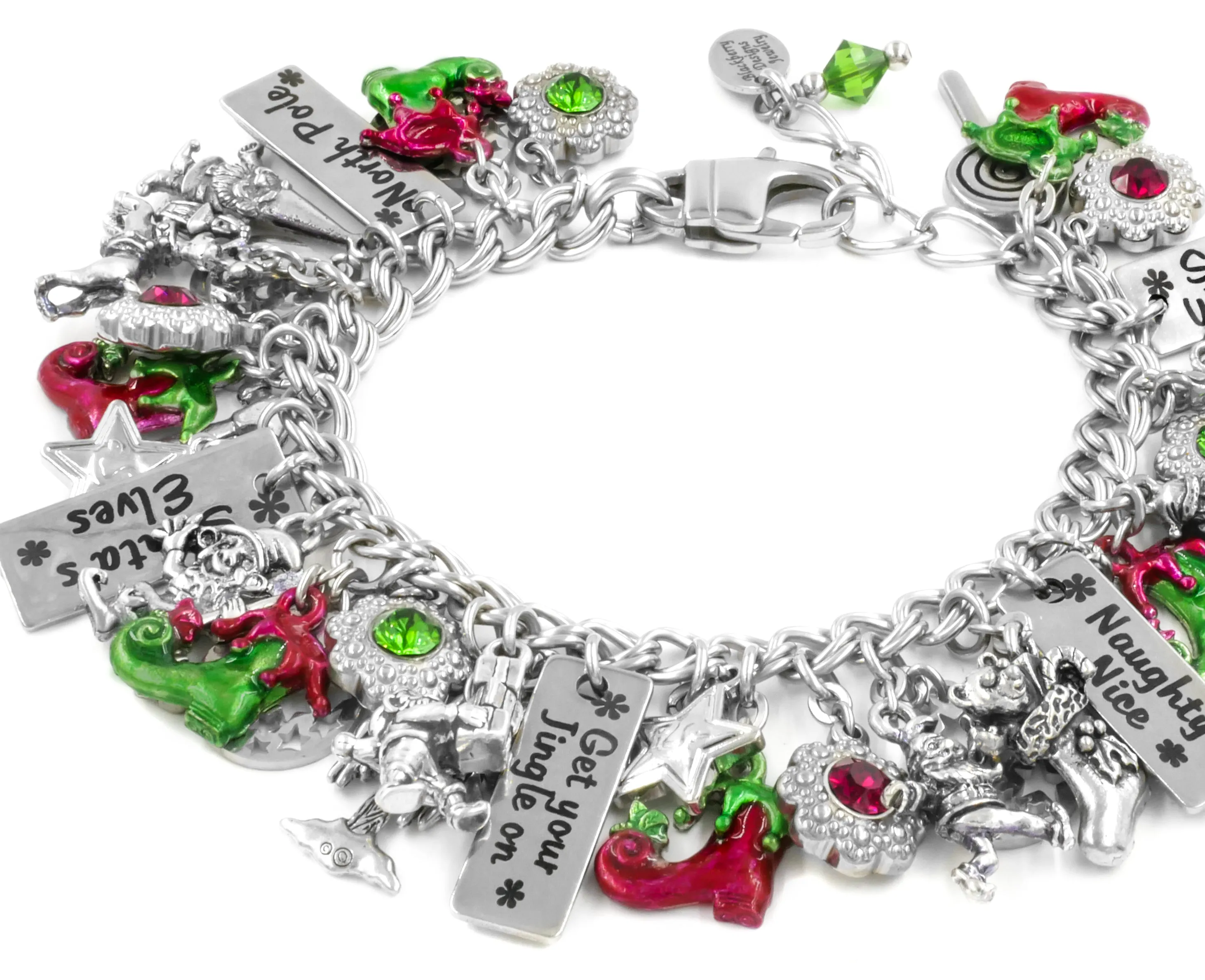 Santa Elves Charm Bracelet