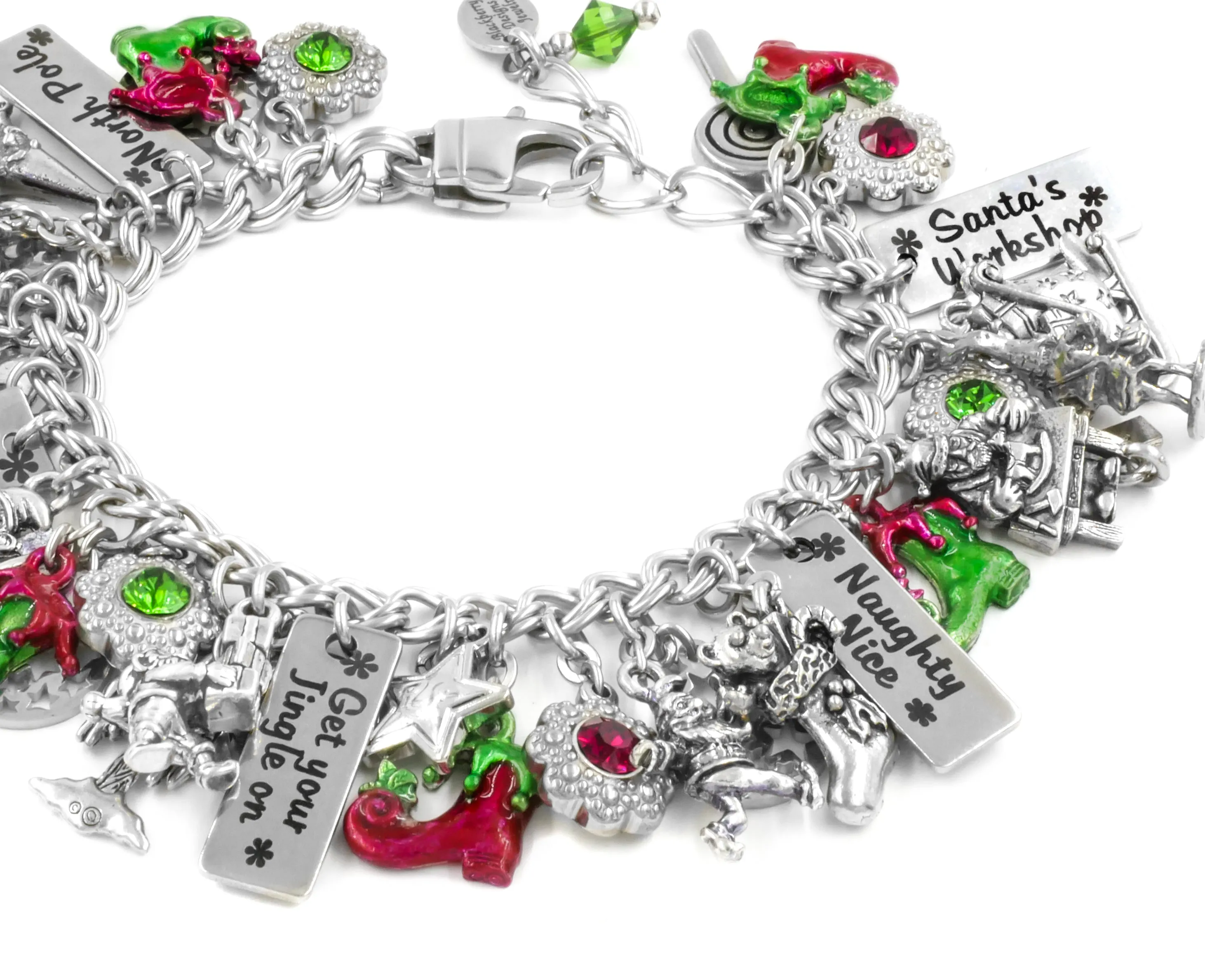 Santa Elves Charm Bracelet