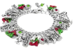 Santa Elves Charm Bracelet