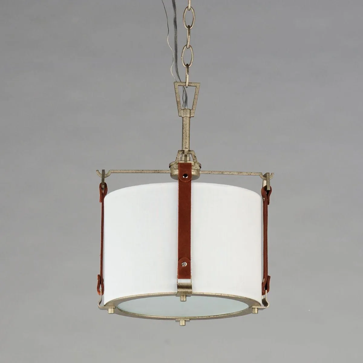 Sausalito 15 in. Pendant Light Weathered Zinc Finish