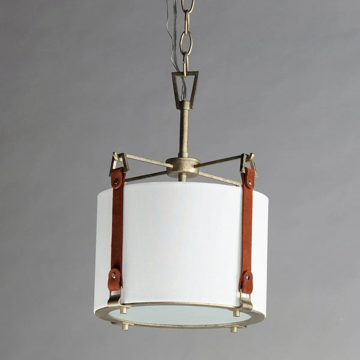 Sausalito 15 in. Pendant Light Weathered Zinc Finish