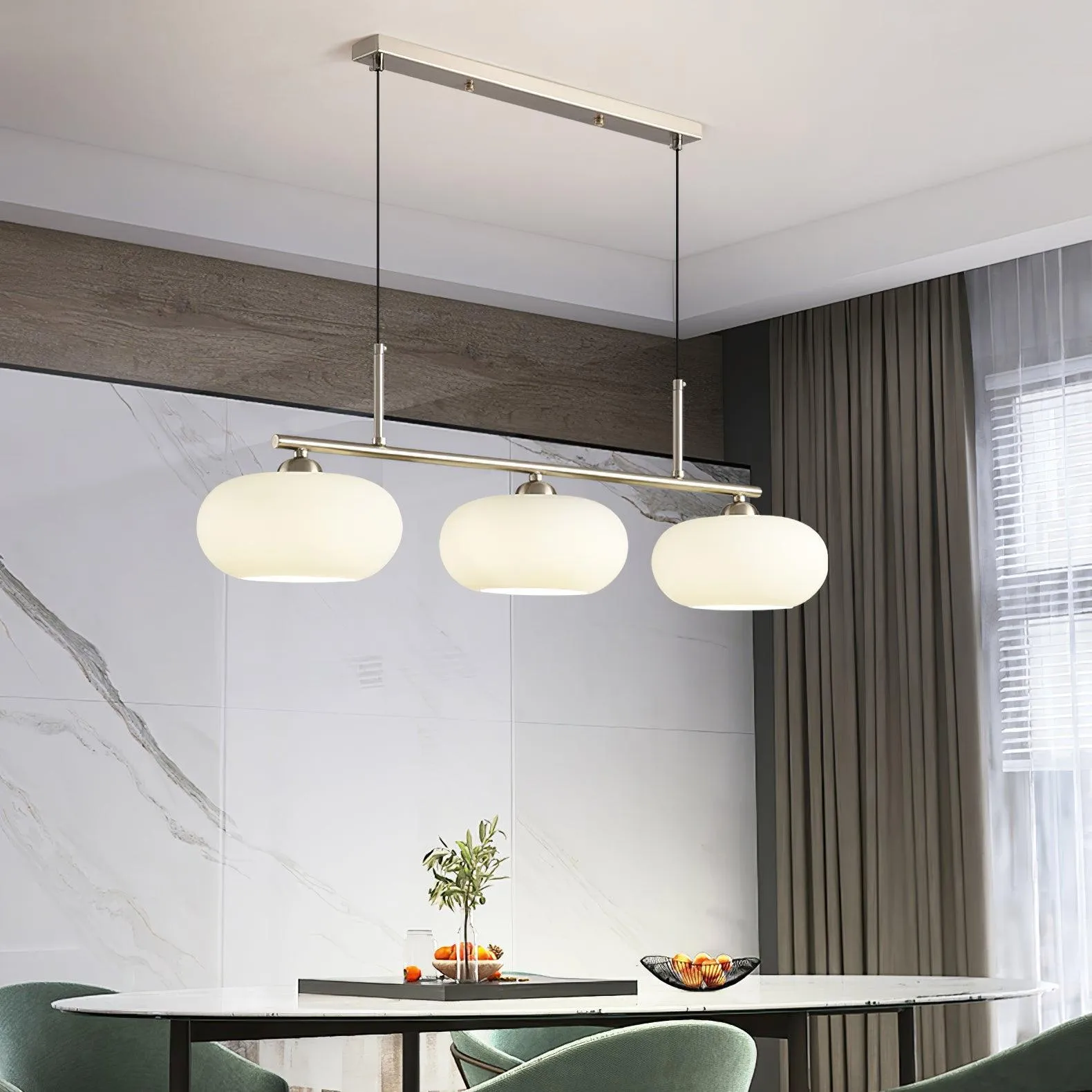 Sculptural Pendant Light