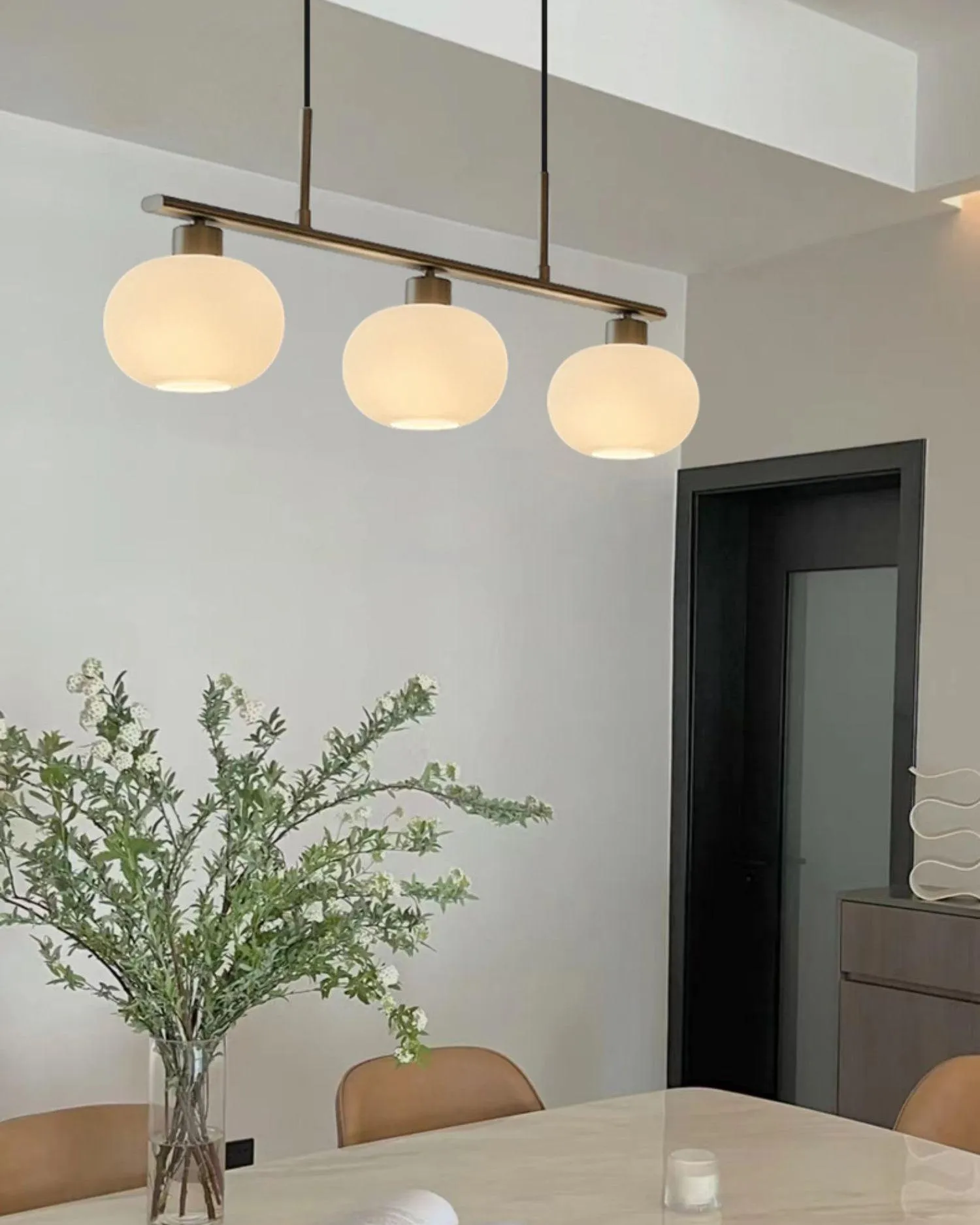 Sculptural Pendant Light