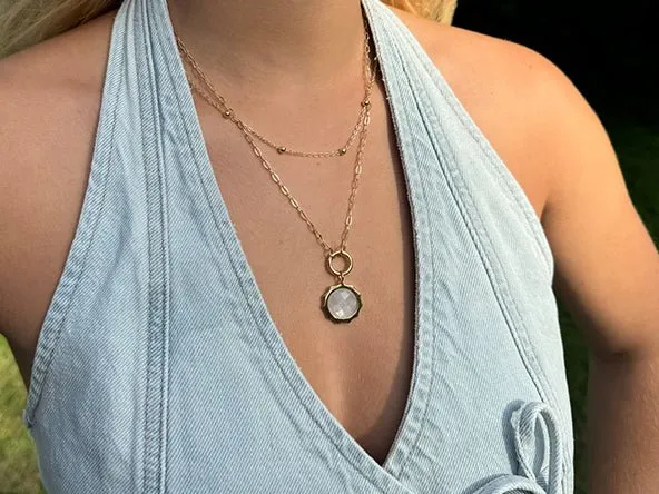 Smoky Moonstone Sun Infinity