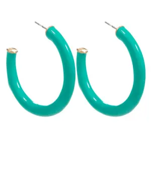 Stand Out Earrings - Turquoise