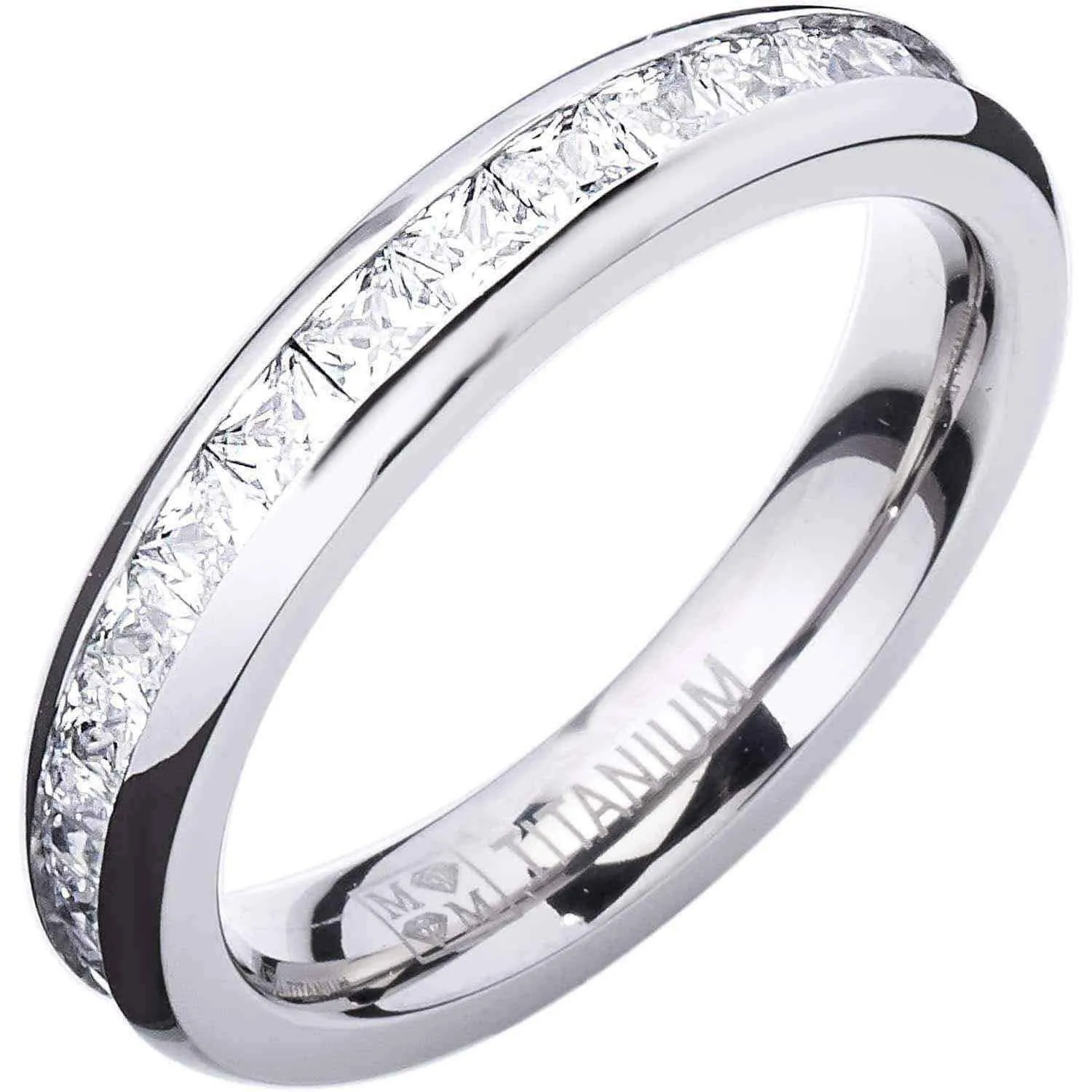 Titanium Eternity Ring