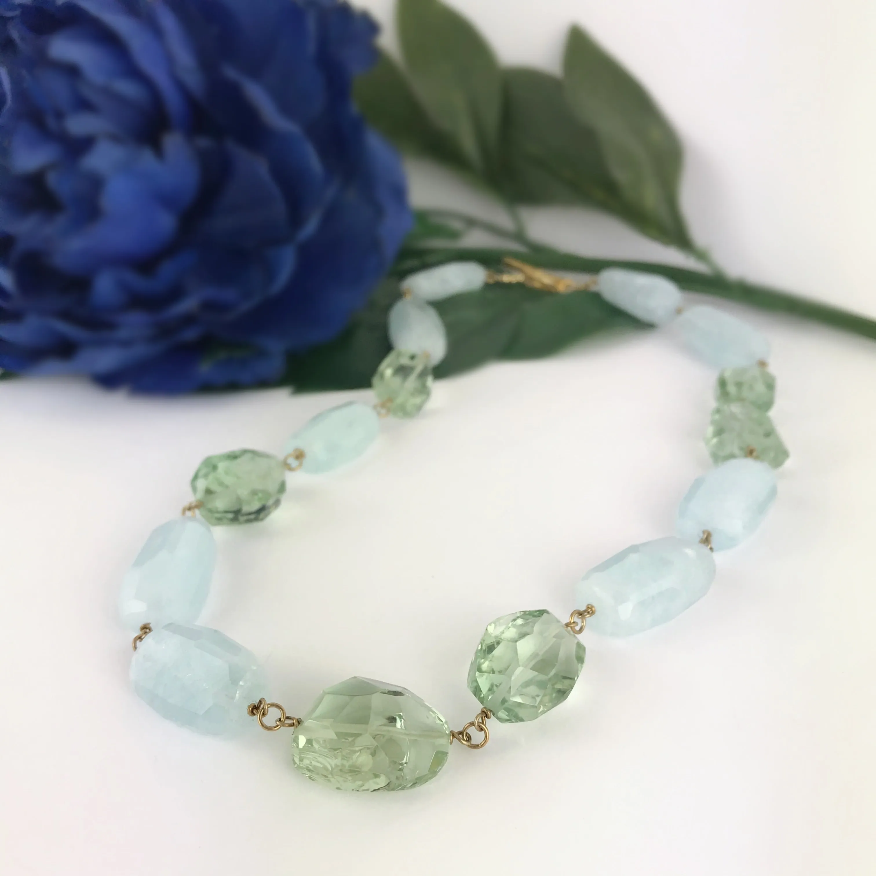 Tranquil Blue Necklace - VNKL241