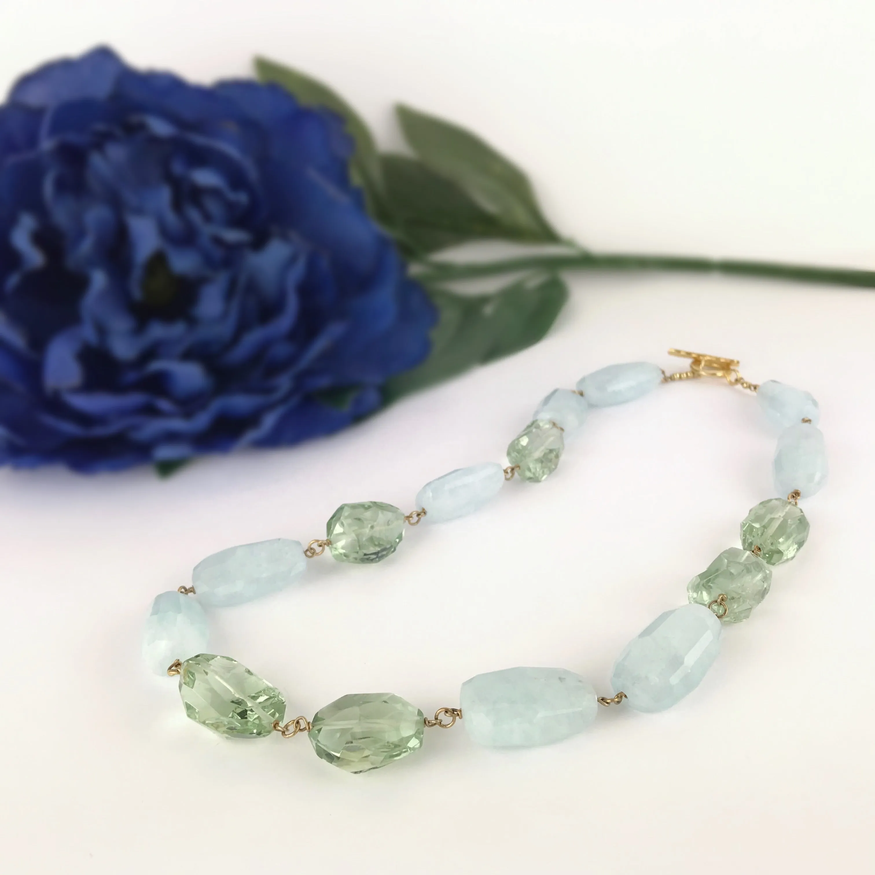 Tranquil Blue Necklace - VNKL241