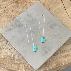 Turquoise Threader Earrings