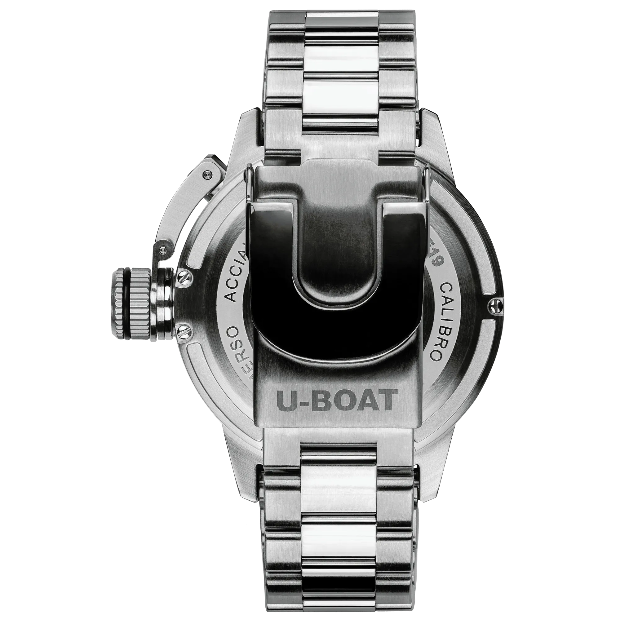 U-Boat Diver Watch Automatic Sommerso Ceramic Blue SS 9519/MT