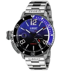 U-Boat Diver Watch Automatic Sommerso Ceramic Blue SS 9519/MT