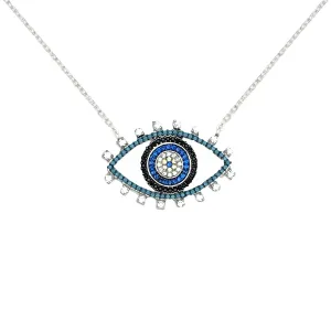 ZAHRA HERITAGE EVIL EYE GM NECKLACE